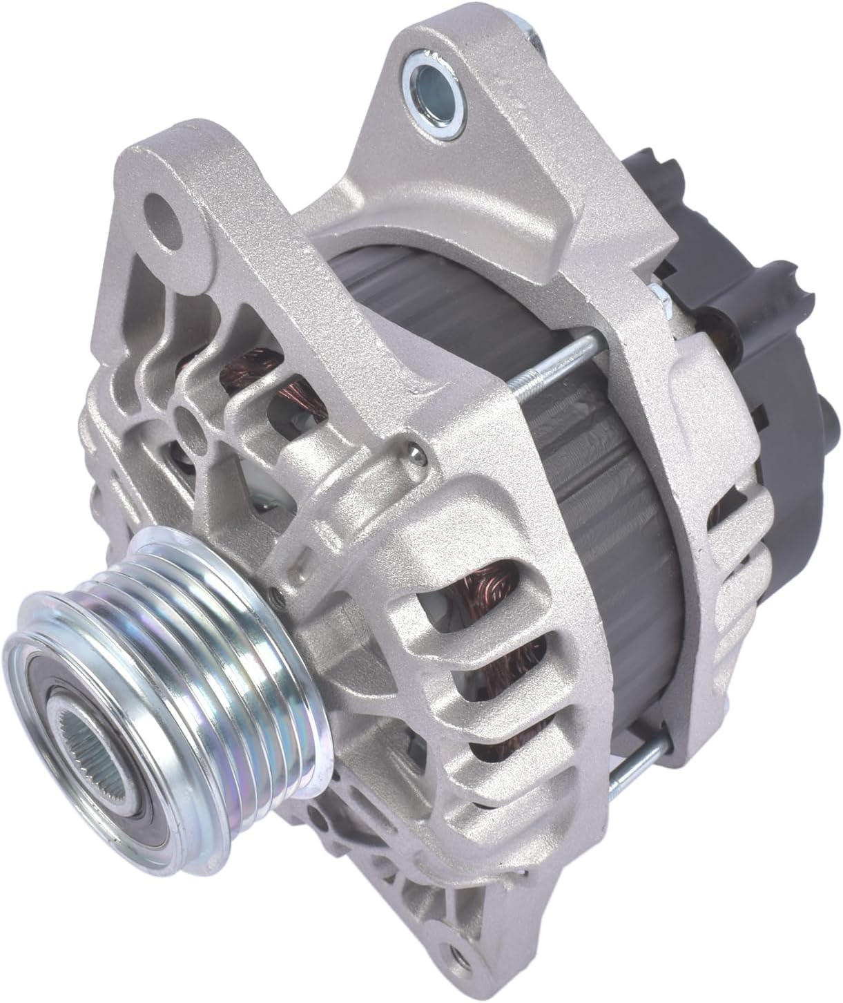 Alternator Replacement for Kia Soul Base Hatchback 1.6L L4 90A 12V CW 6-Groove 2012-2013 373002B150 11608