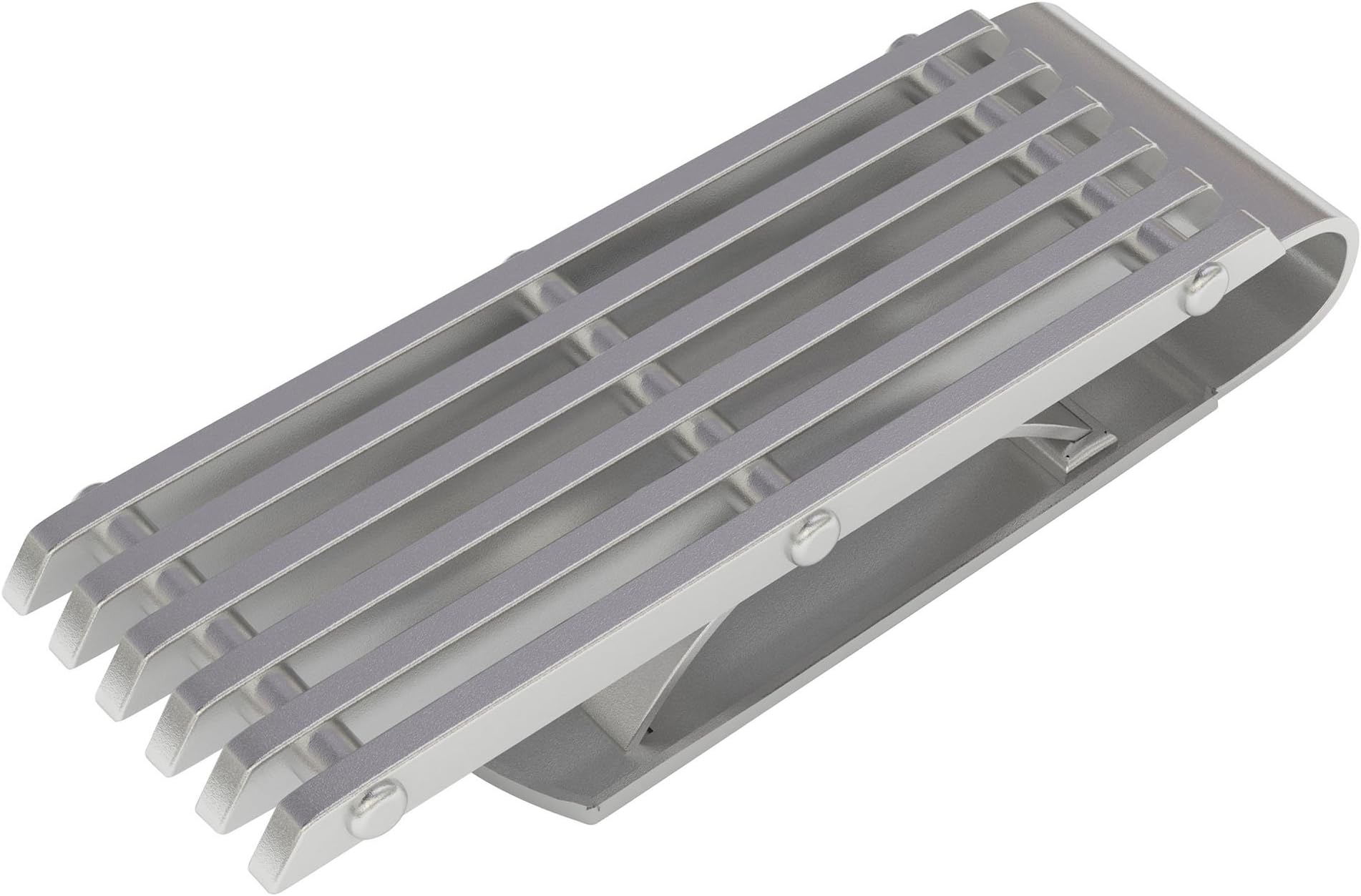 Money Clip - Premium Men's Accessory: Silver Stainless Steel, Slim, Spring Loaded