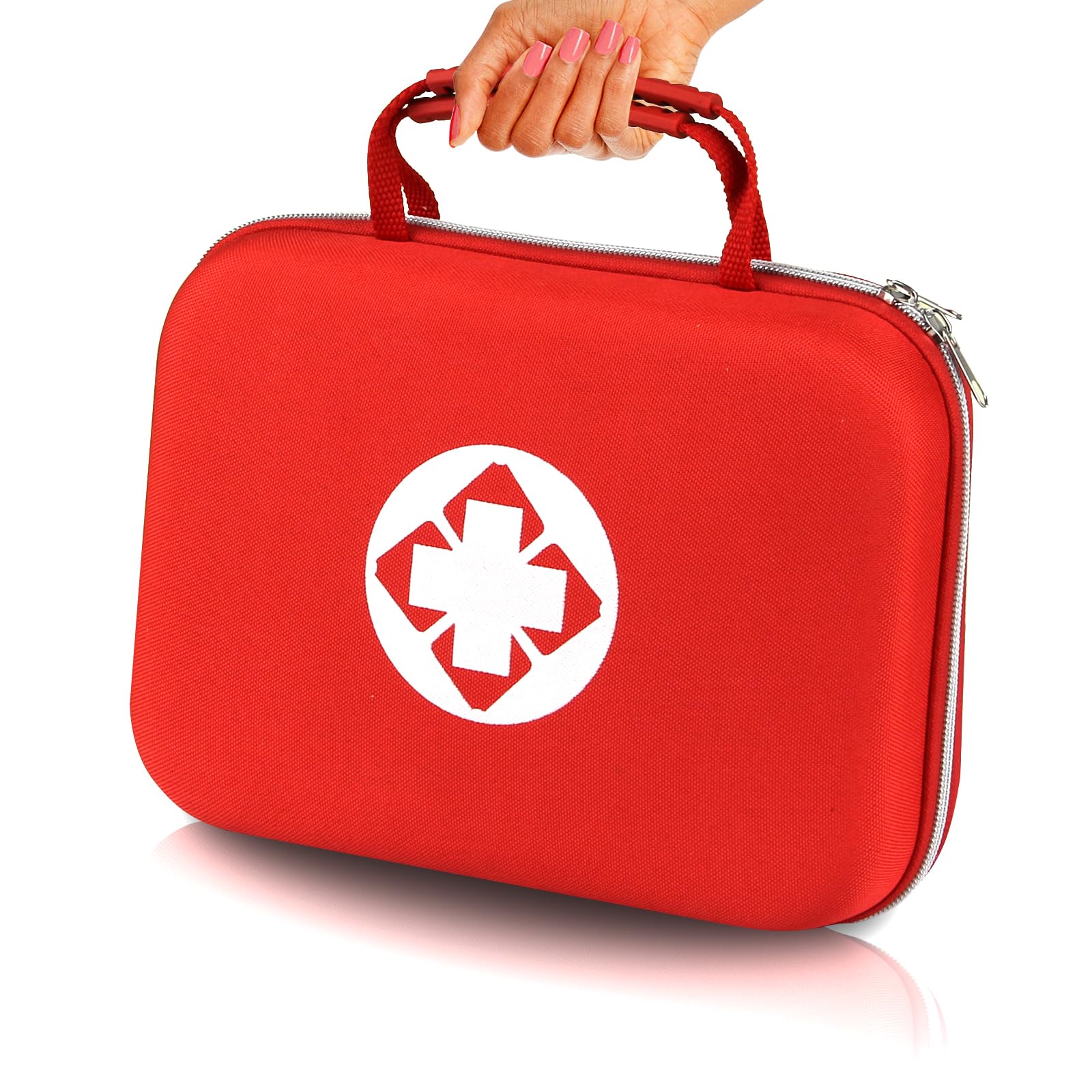 Kit de primeros auxilios para el hogar de 300 piezas para senderismo, coche, kit de emergencia para el hogar, bolsa de mano de primeros auxilios, estuche multiuso, equipo de mochilero al aire libre