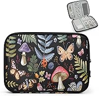 Vista 17 de Trees Electronics - Funda organizadora de viaje, accesorios tecnológicos, bolsa de almacenamiento de cables para cables, cargador, teléfono, disco