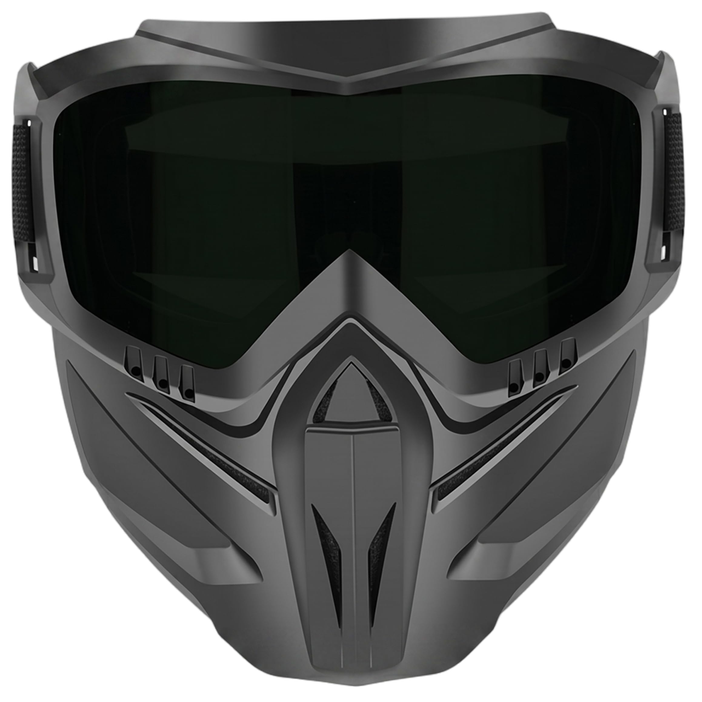 Welding Mask Detachable Welding Goggles Dust & Windproof Face Shield for Grinding, Green Lens