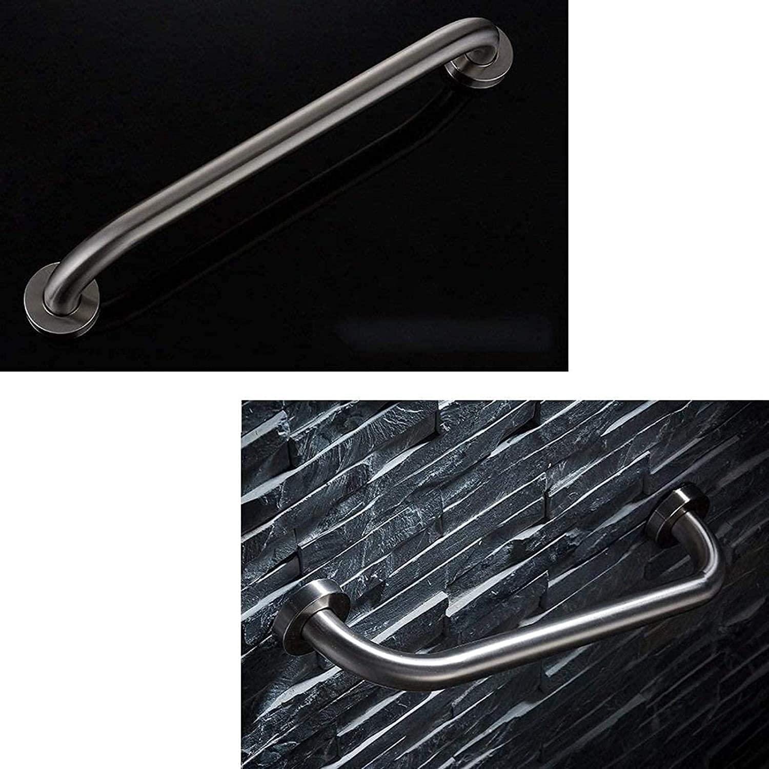 Maniglie per Doccia, ausili per WC, corrimano di Sicurezza Senza Barriere in Bagno, Barre di Supporto di Sicurezza, tiranti di Supporto Antiscivolo per disabili, Adatto per Hotel, corridoi,