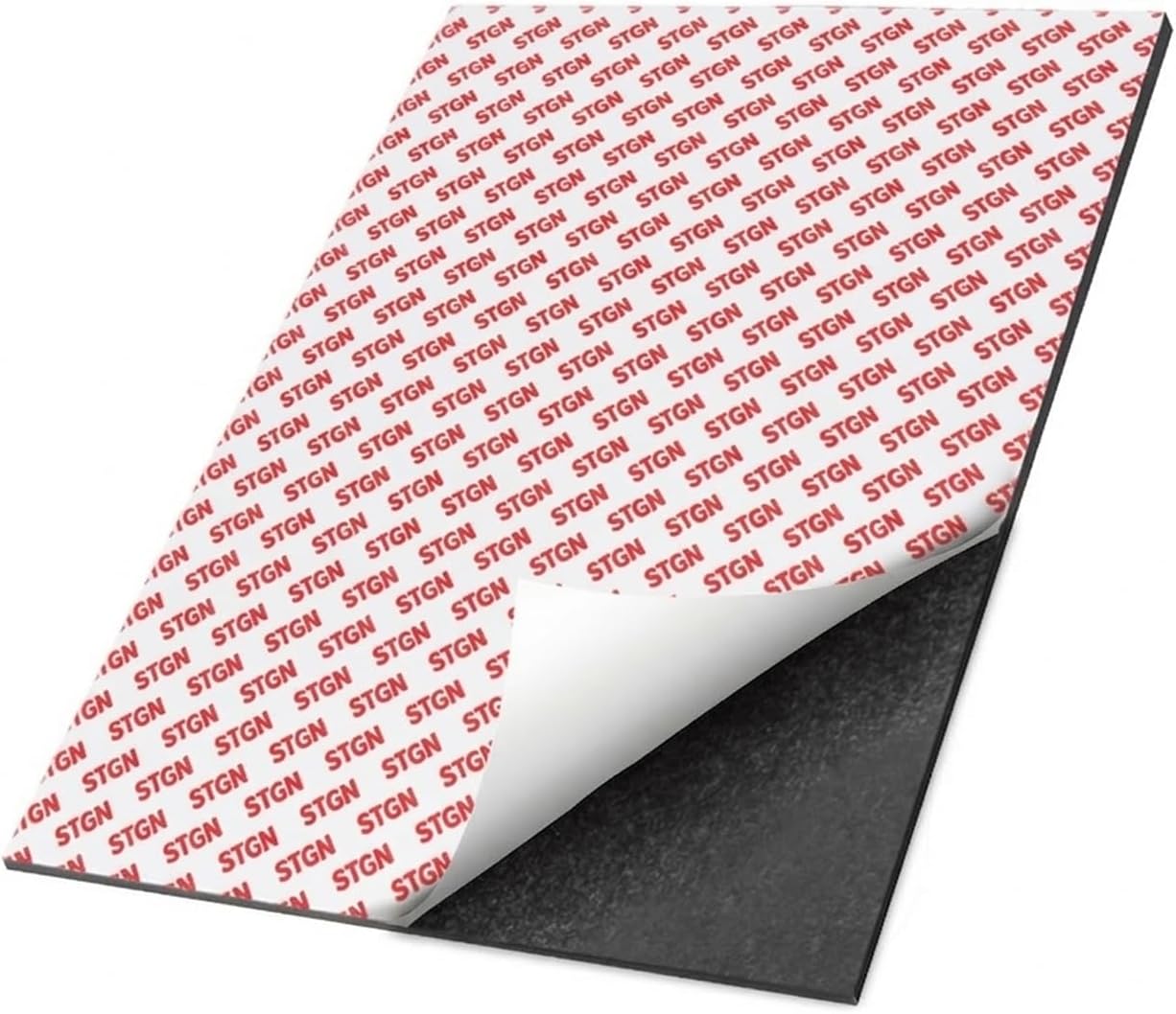 High Energy 80 Mil Magnetic Sheet With Adhesive Backing, 8.5x11 Inches Anisotropic Flexible Rubber Magnets (1 Piece)