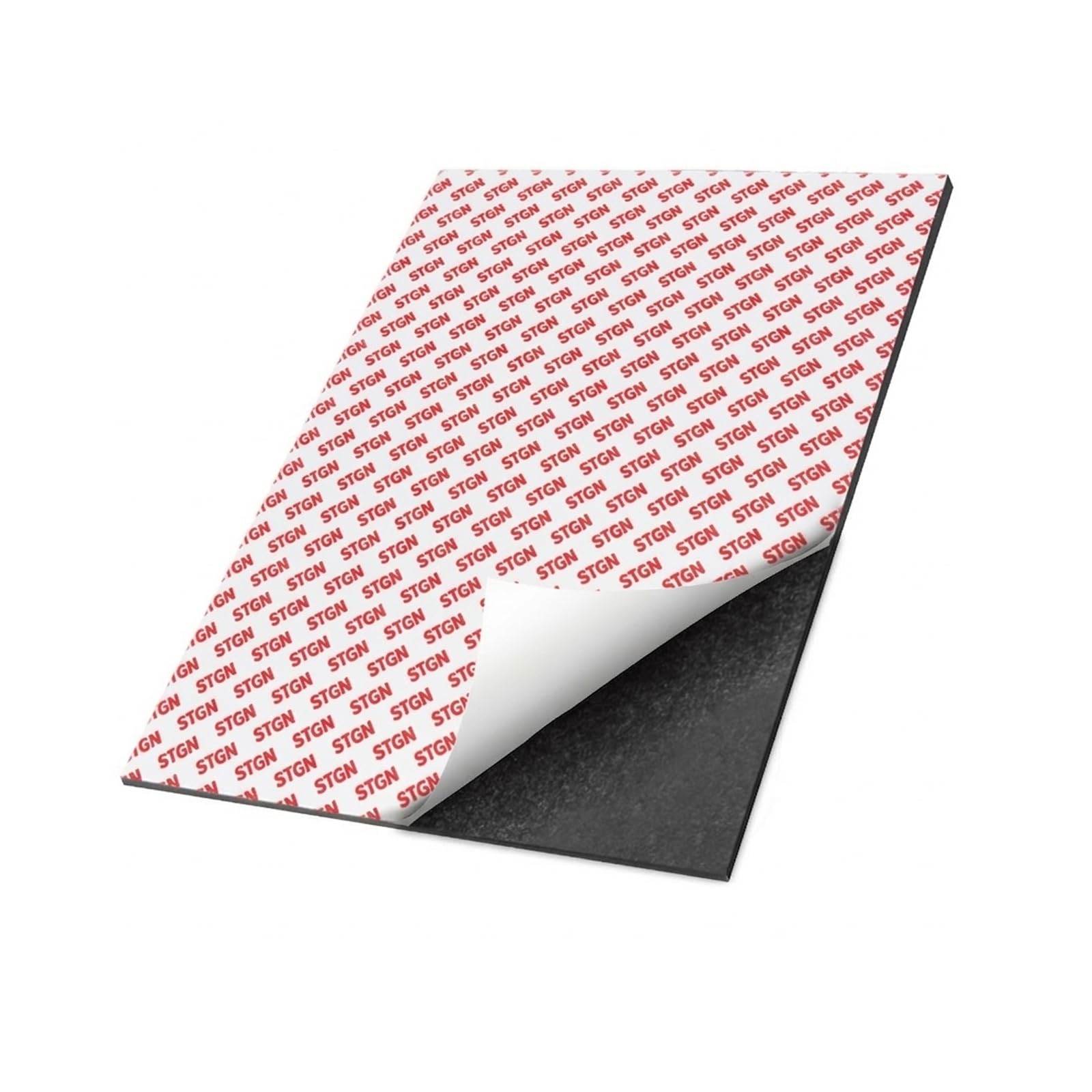 High Energy 80 Mil Magnetic Sheet With Adhesive Backing, 8.5x11 Inches Anisotropic Flexible Rubber Magnets (1 Piece)