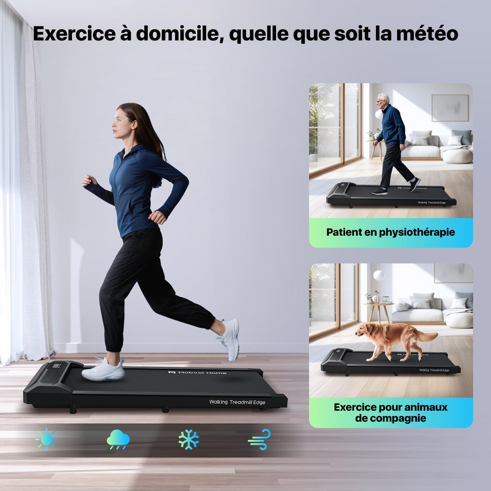 Tapis de Course à Tapis de Marche Mobvoi pour la Maison