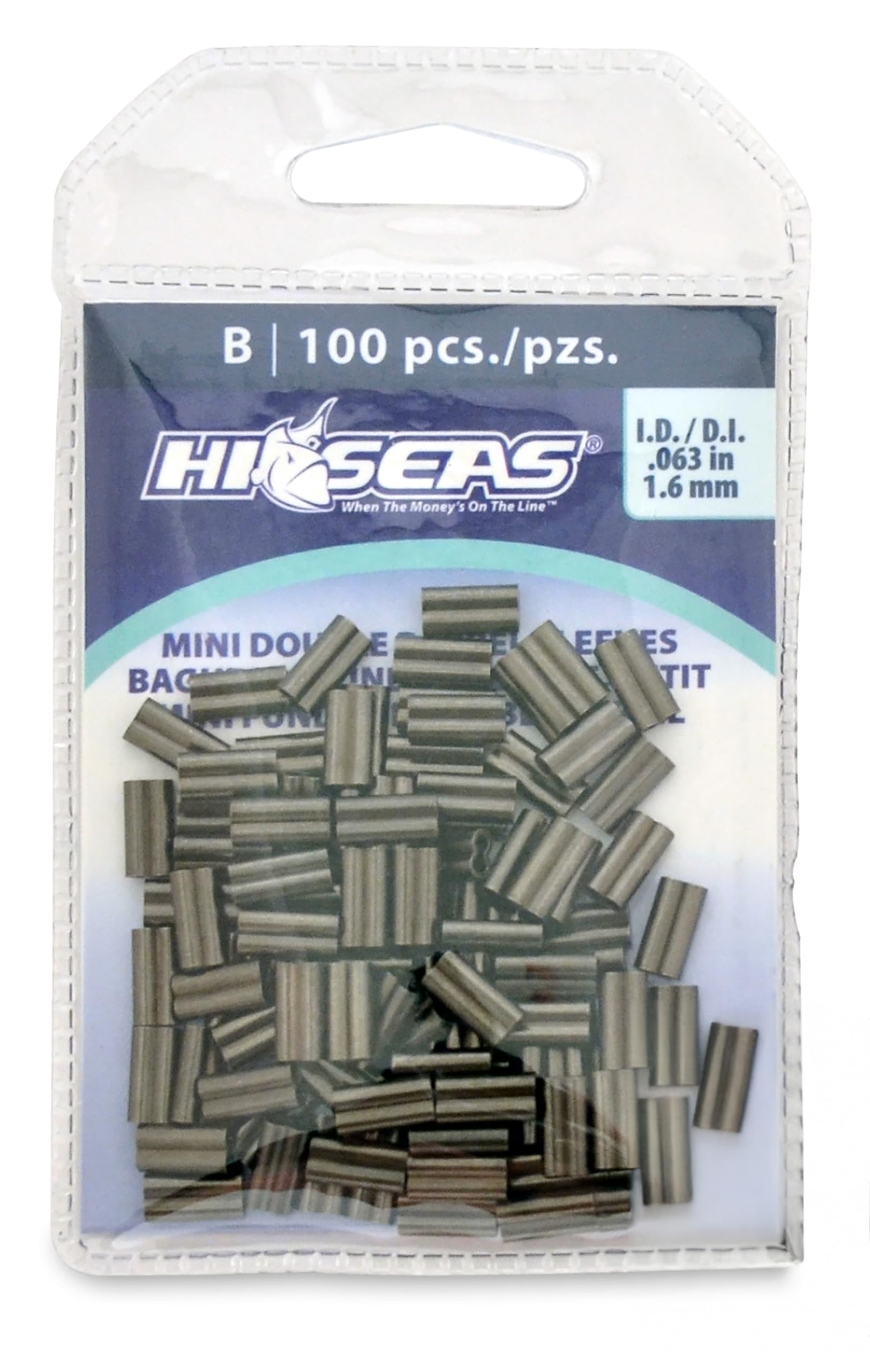 Hi-Seas Mini Double Barrel Copper Crimp Sleeves