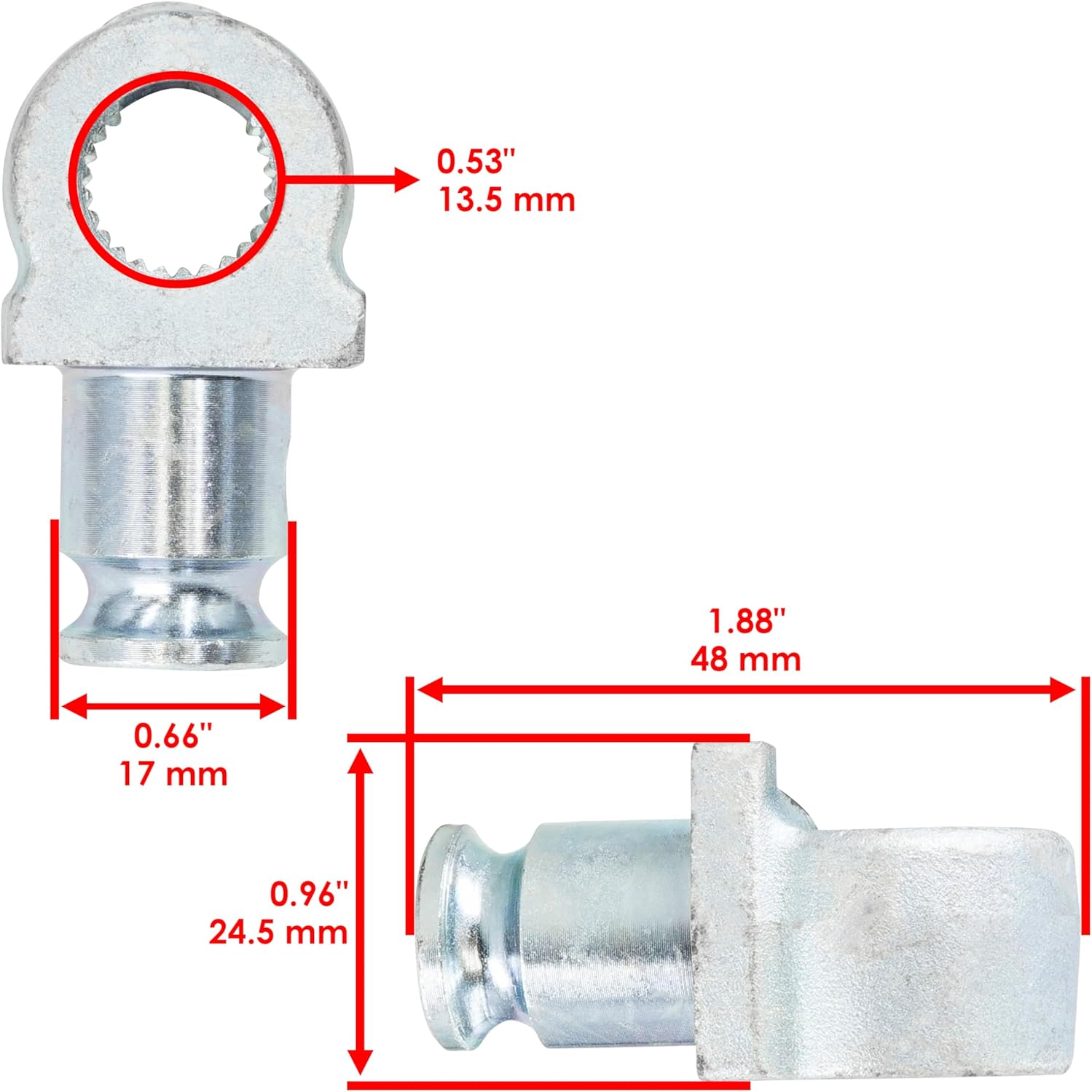 Caltric Kick Start compatible with Kawasaki Kx125 Kx 125 1990-1998 13061-1353 13061-1315 Kick Starter