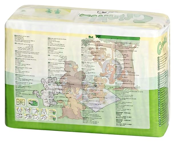 Crinklz Tab-Style Briefs Adult Printed Diapers, Medium, Case/60 (4/15s) - Medium, 60 Count