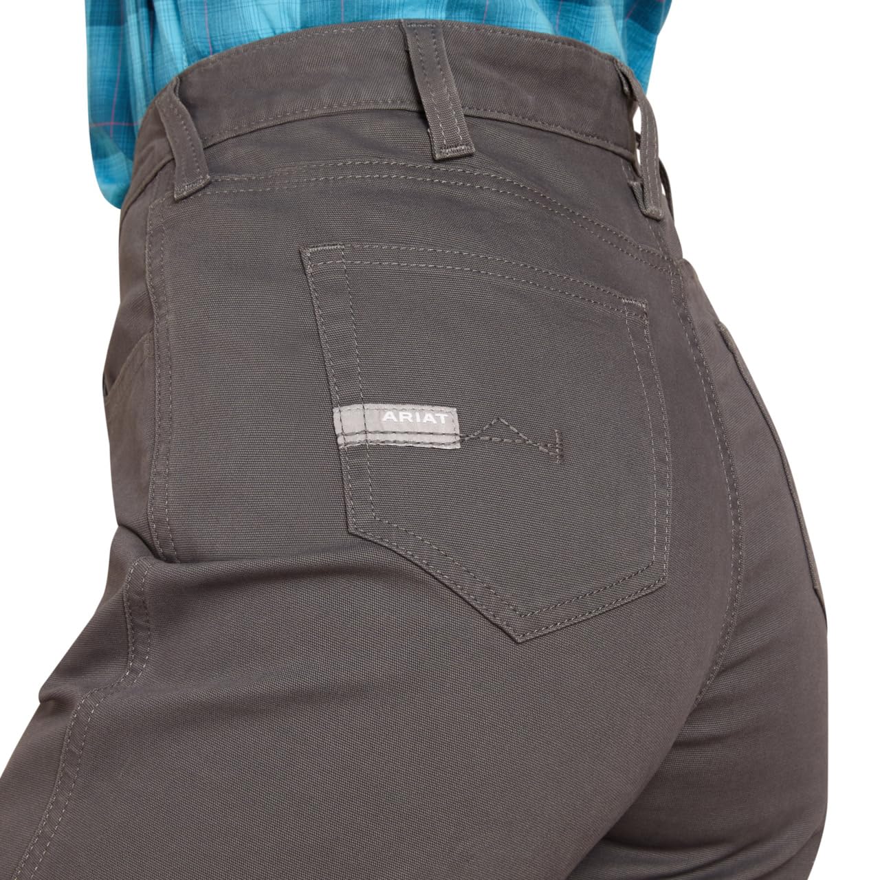 ARIAT Rebar Perfect Rise Made Tough Proste Spodnie - Spodnie Kobiety
