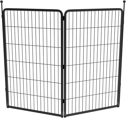 Miniatura 58 de FXW Corralito Instantáneo Sin Correa para Perros, Valla Portátil para Mascotas para Exteriores, Viajes en RV y Campamento, 40 pulgadas, 16 Paneles