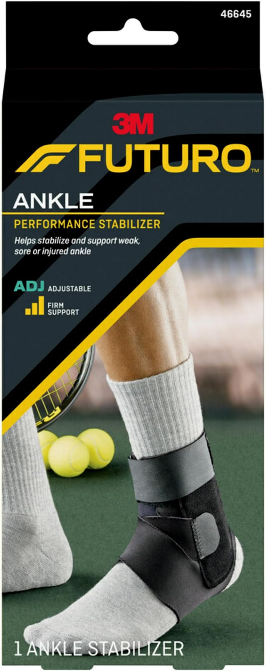 FUTURO Performance Ankle Stabilizer, Left or Right, Adjustable Size