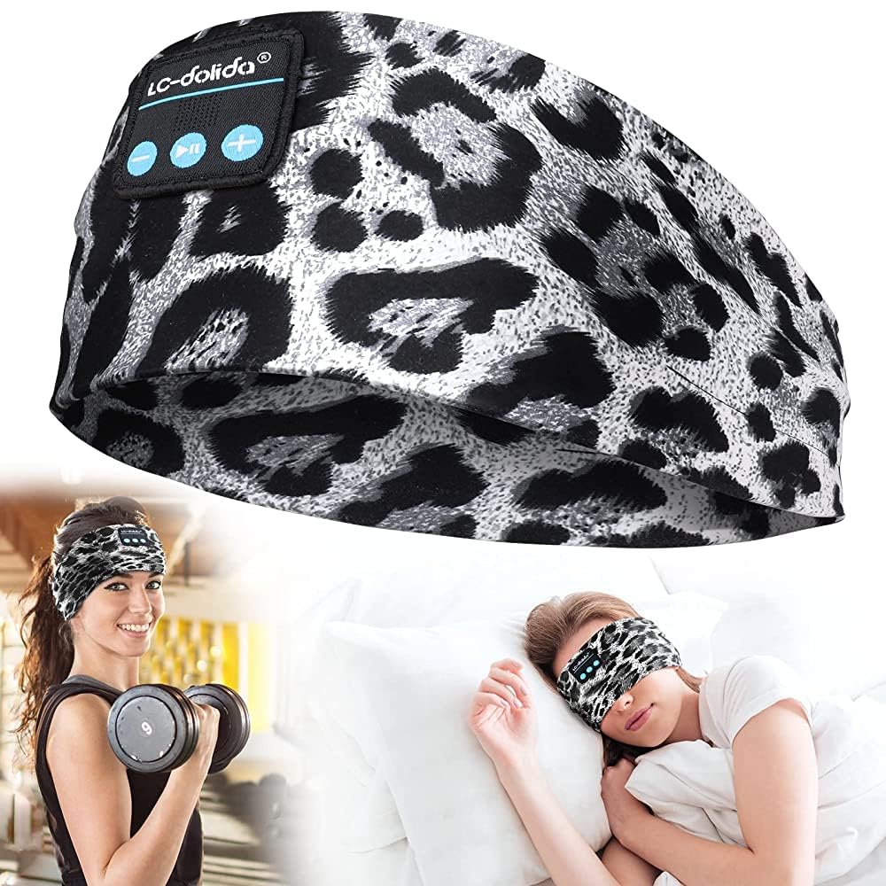 LC-dolida オーバーヘッドホン ヘッドバンドヘッドホン 睡眠用 ヘッドバ…