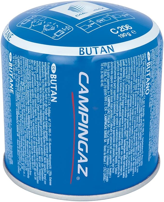 Cartucho de Gas Coleman C-206 GLS Camping Gaz Azul y Blanco
