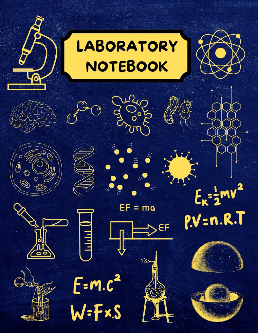 LABORATORY NOTEBOOK: Elevate your research experience with a tool designed to meet the demands of the most rigorous scientific investigations, For ... space science, technology and researchers