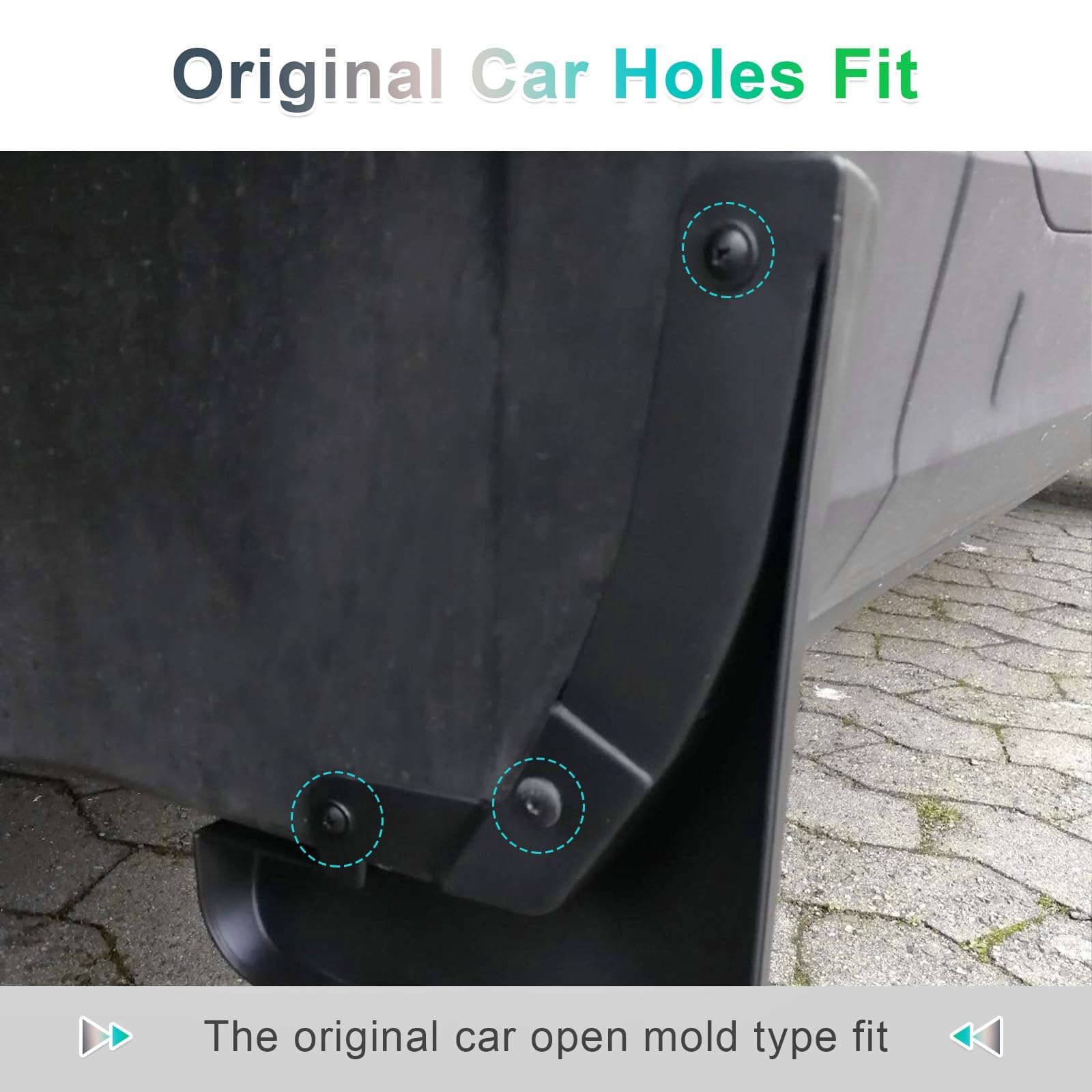 GAFAT Compatibel met VW ID.4 ID.5 GTX Pro Vuilvanger 2021-2025 2026