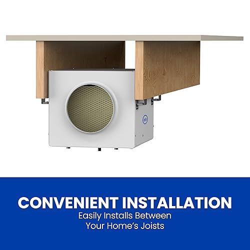 Miniatura 3 de AprilAire Humidificador autónomo de 300 ventiladores para toda la casa, para hogares con sistemas de hornos de aire forzados por conductos,