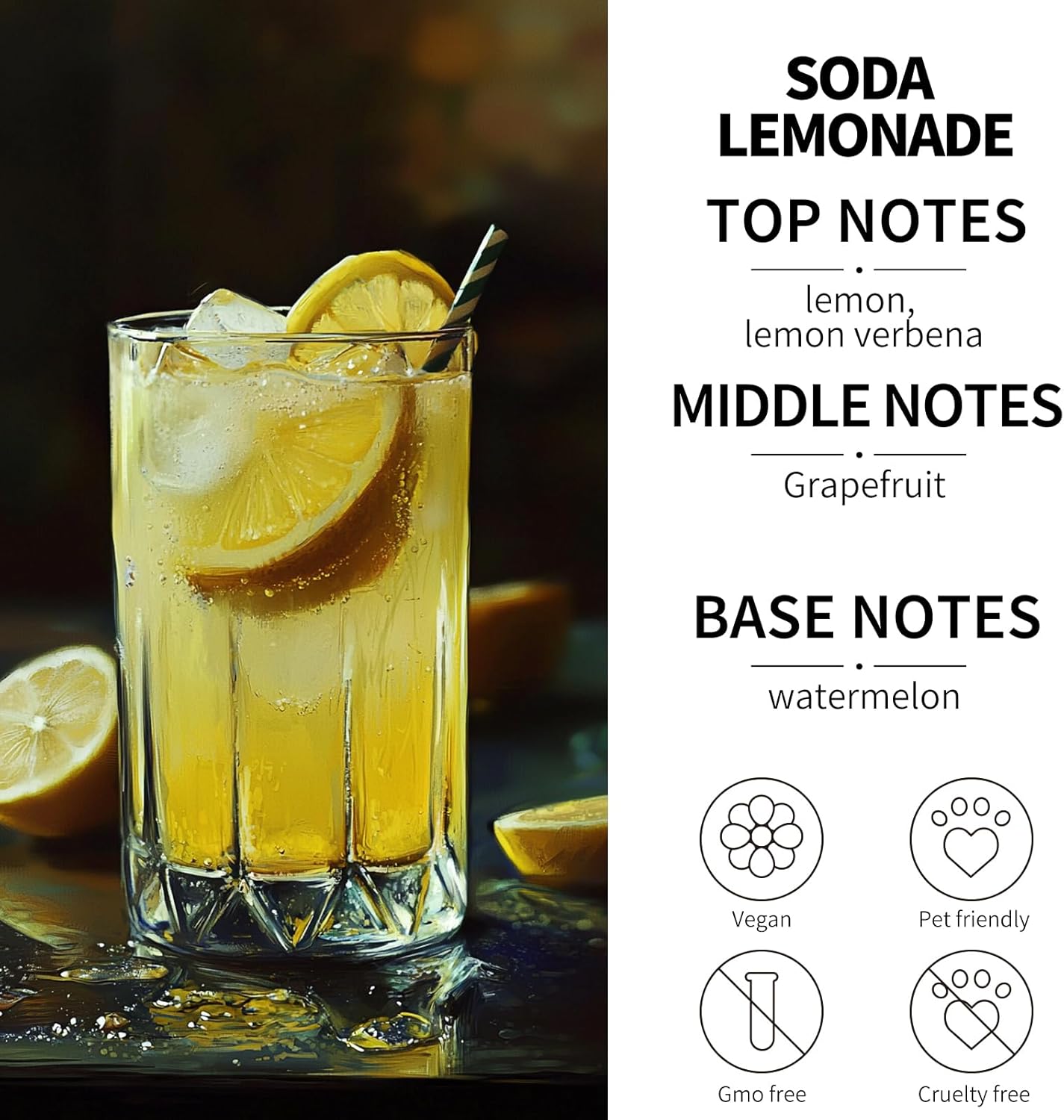 2- Pack Soda Lemonade Car Air Freshener Hanging Long Lasting Car Scent Essential Oil Diffuser Car Perfume Inspired Fragrances for Men and Women by VUTOLLOSA - Image 3