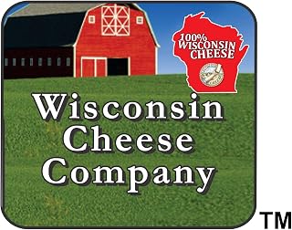 Wisconsin Cheese Company 100% Cheddar Cheese Sticks 24-Pack 1oz - Keto Low Carb Snacks for Travel Hiking Lunch Boxes