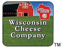 Vista 6 de Wisconsin Cheese Company Paquete de regalo 100% de Wisconsin Specialty Cheese Block (7 bloques) - Cheddar, Pepper Jack, suizo, gouda, salami