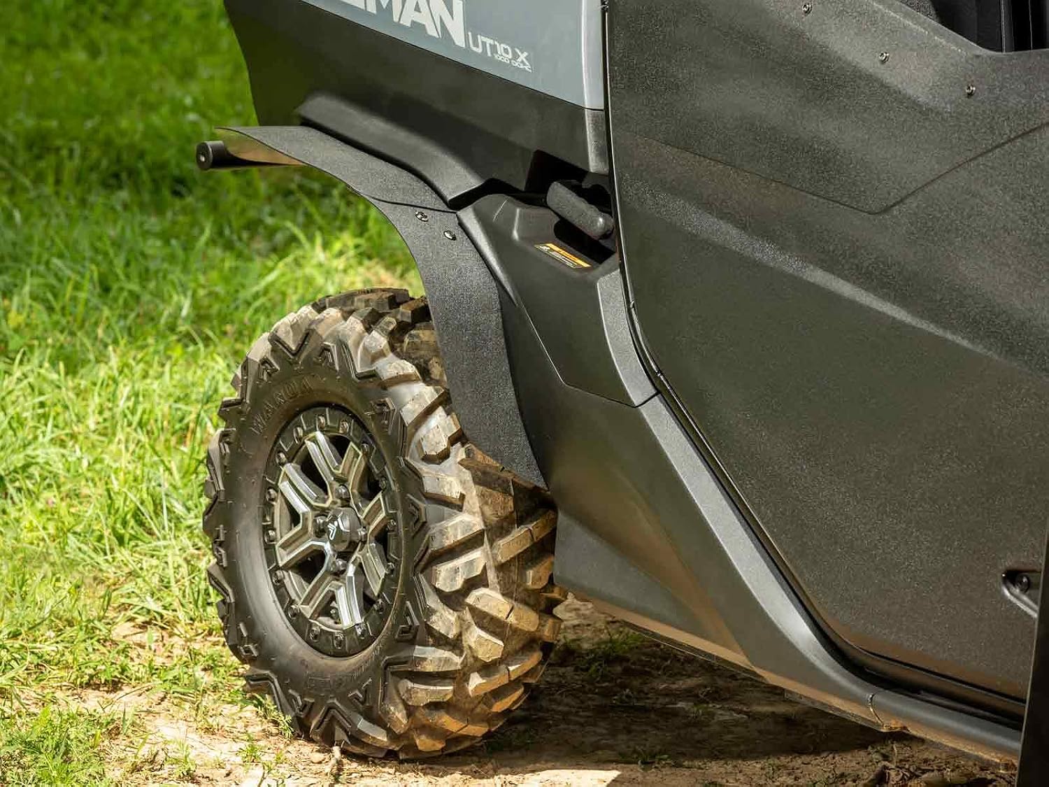 SuperATV Fender Flares/Mud Guards/Mud Kickers Compatible with 2022+ Segway Fugleman UT 10 | Extreme Durability | 1/8" LDPE | Protect Against Rocks, Dirt, Sand, & Other Flying Debris | Made in USA