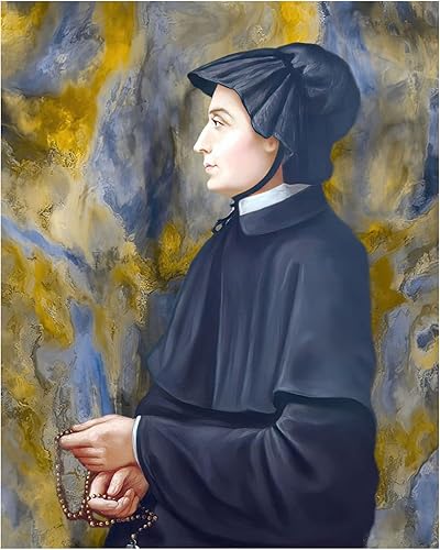 Hispanic World St Elizabeth Ann Seton - Póster católico (16 x 20 pulgadas)