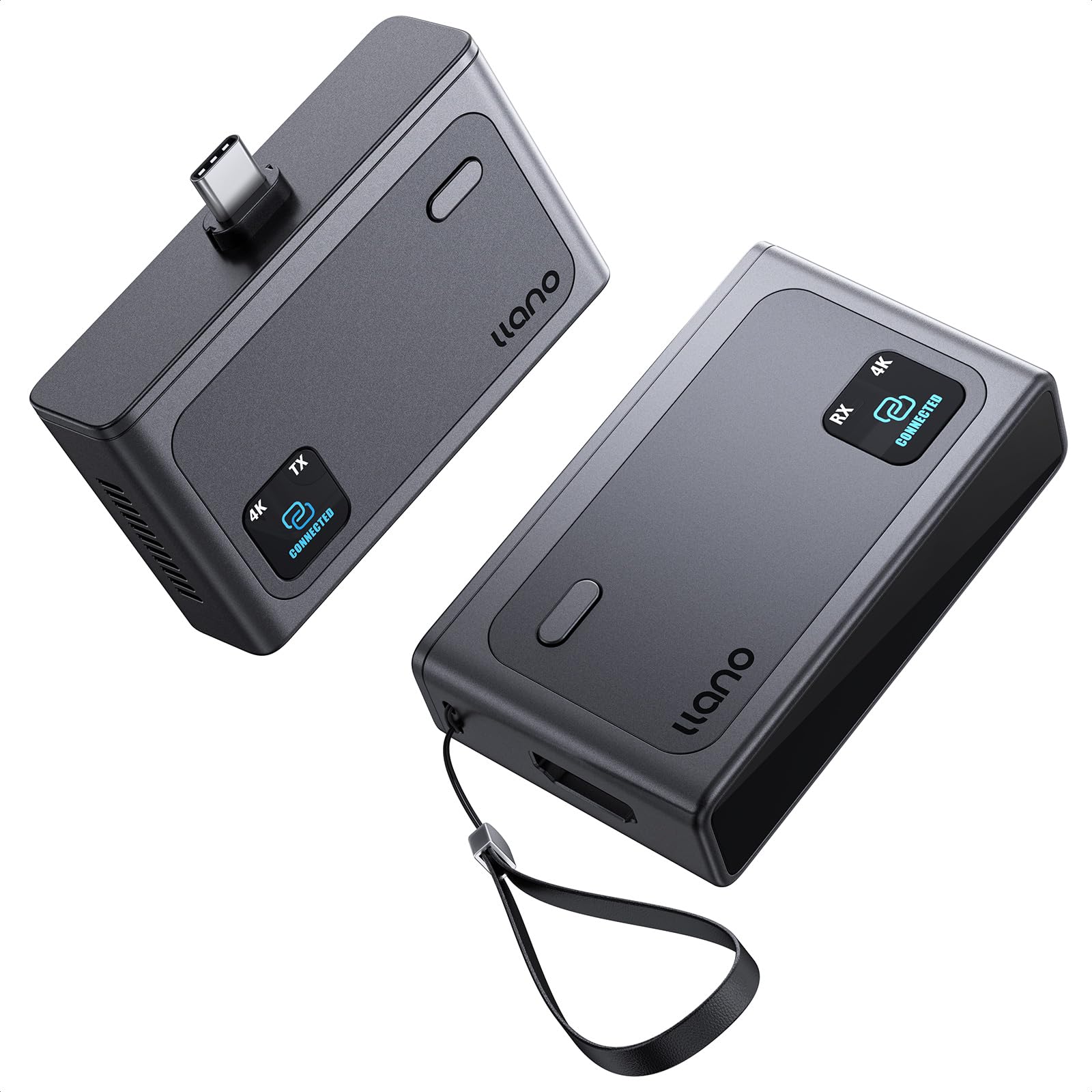 llano S9 ワイヤレスダイレクトミラーリングボックス 本体 HDMI Amazon.com: llano S9 Pro USB-C Wireless HDMI Transmitter and