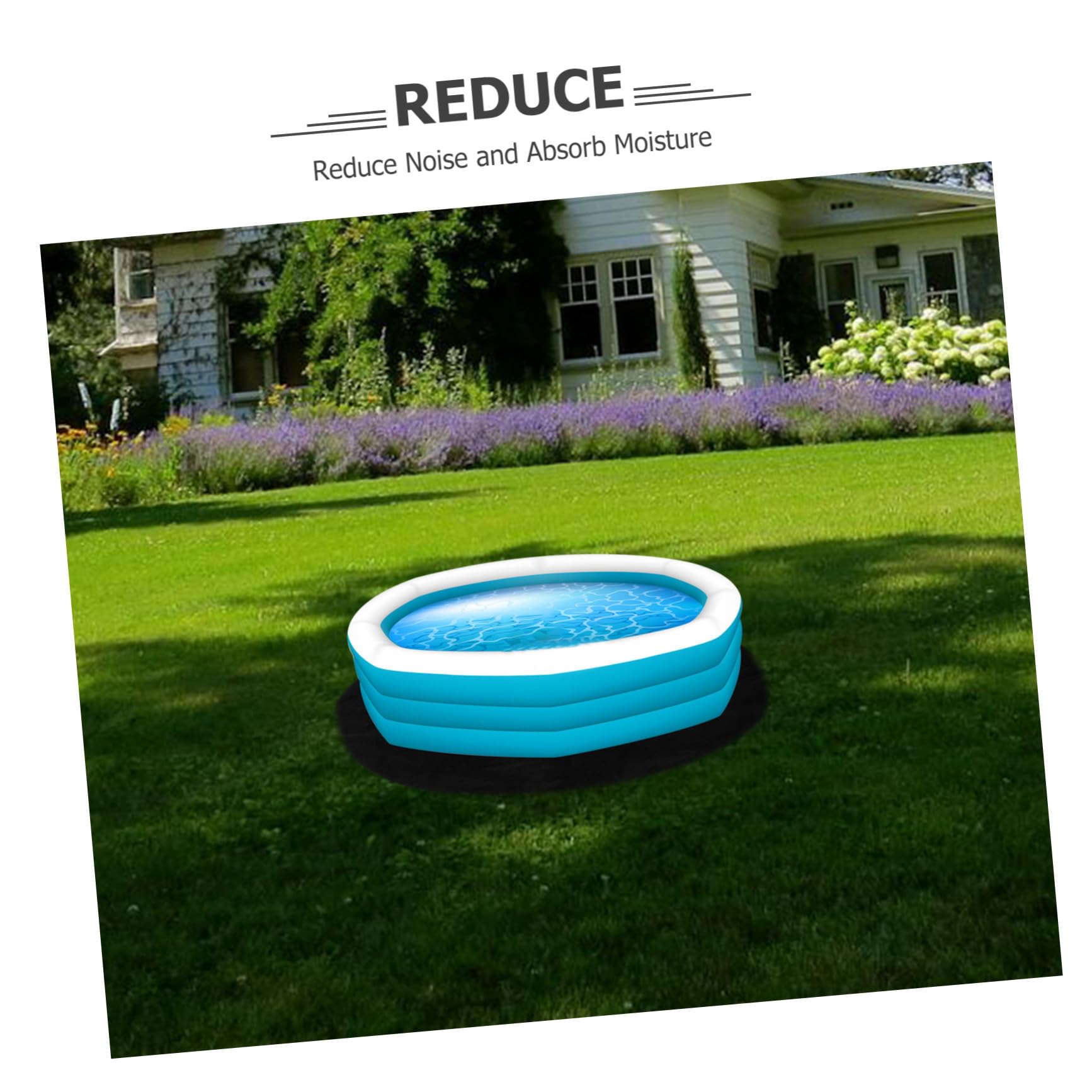 Mipcase Tapis De Stabilité pour Spa - Tapis De Sécurité pour Spa Coussin Isolant
