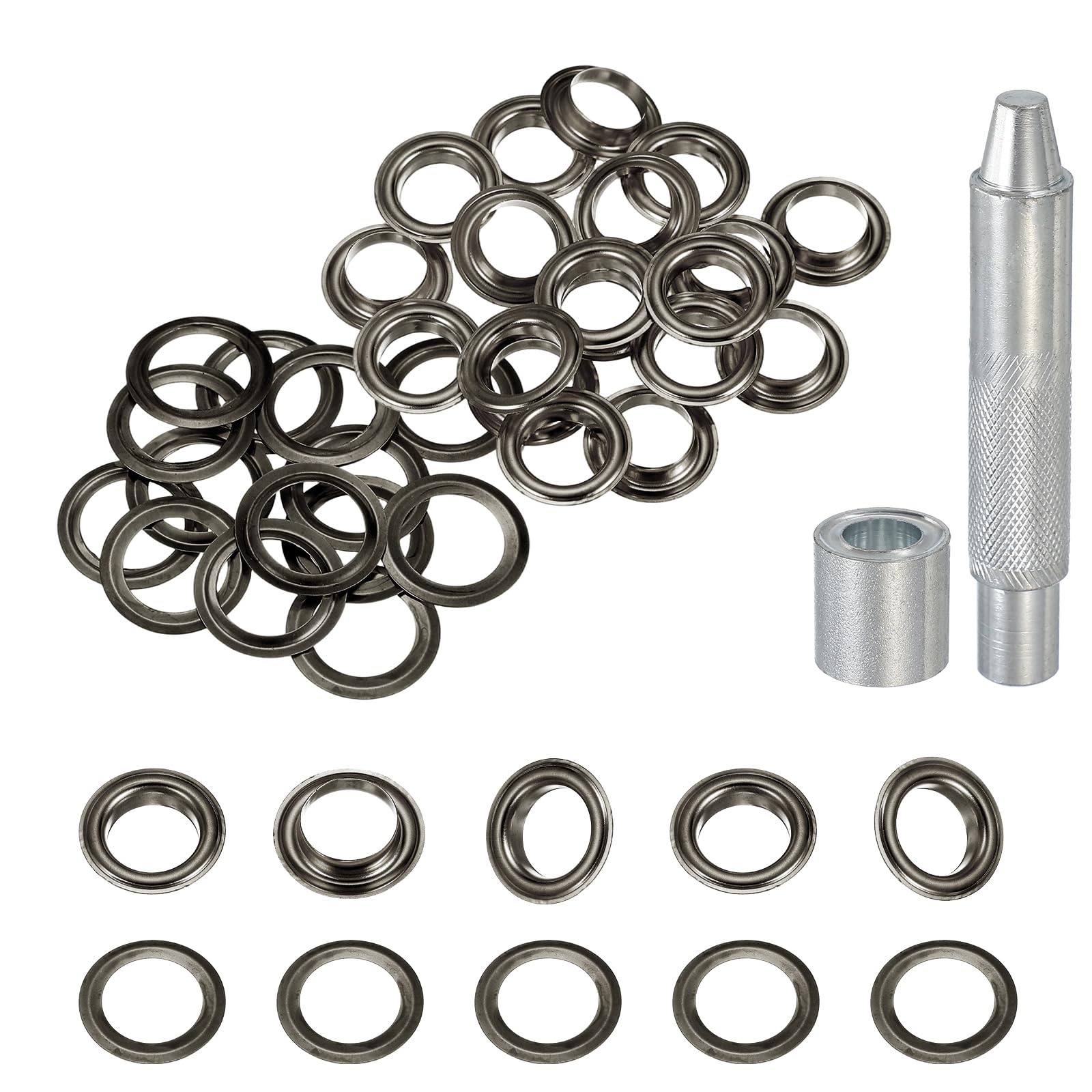 Œillets en cuivre de 12 mm pour réparer une bâche percée ou un rideau arraché