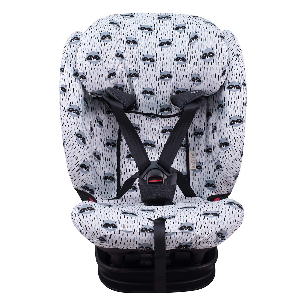 JANABEBE JYOKO Kids Cover Liner compatible with Titan Bebeconfort e Maxi COSI (Raccoon, Titan Pro)