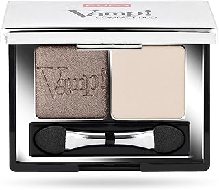 Pupa Milano Vamp! Compact Duo Eyeshadow - 006 Brown Vanilla For Women 0.078 oz Eye Shadow