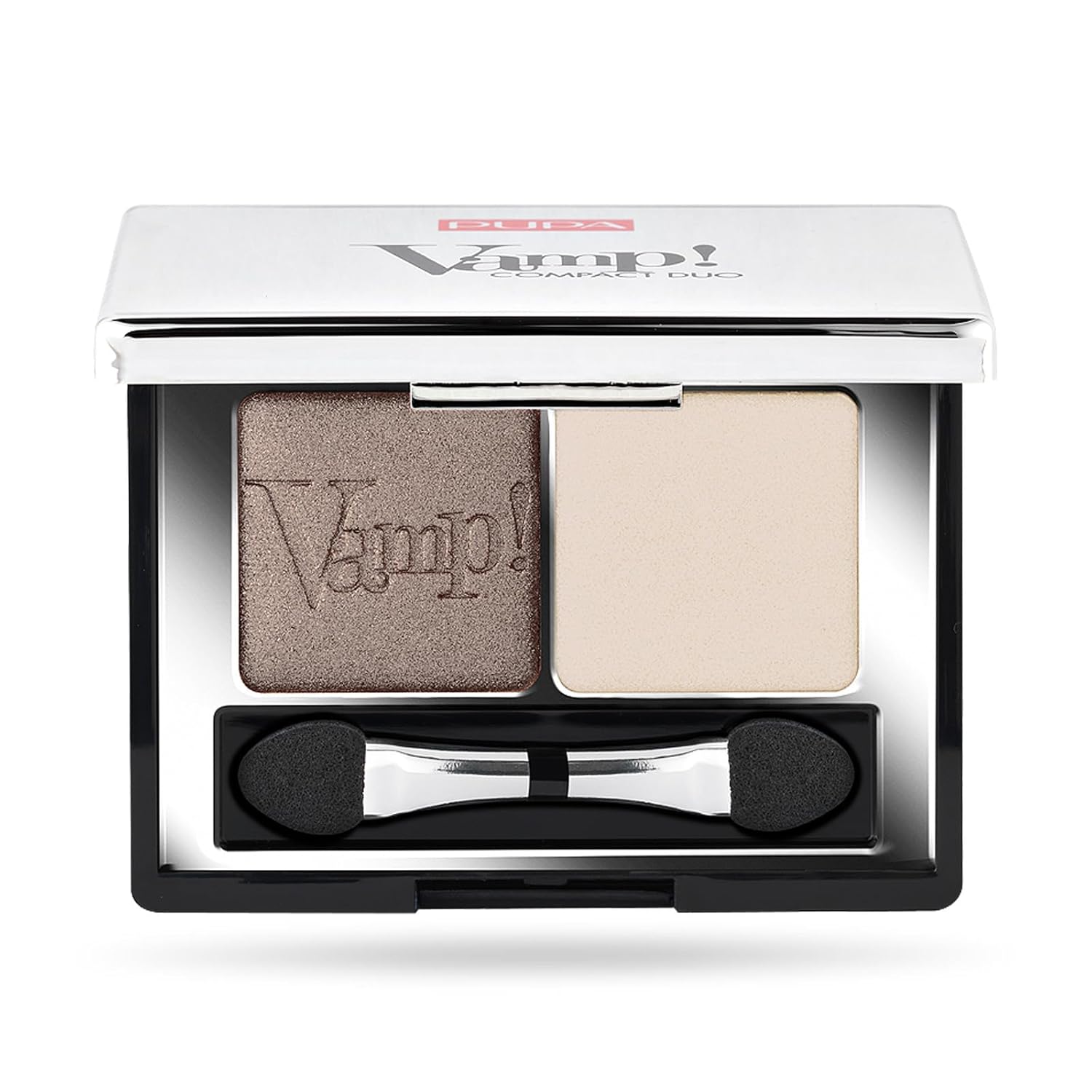PUPA Vamp! Compact Duo Eyeshadow - 006 Brown Vanilla Milano for Women - 0.078 oz Eye Shadow