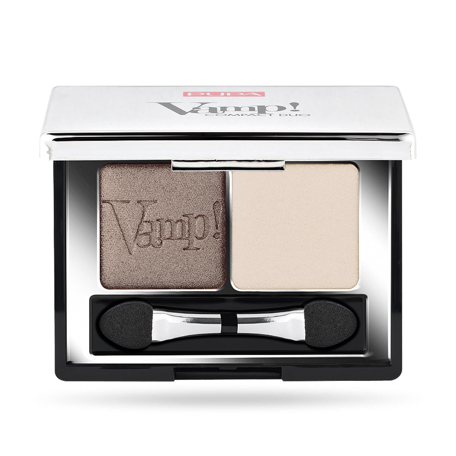 PUPA Vamp! Compact Duo Eyeshadow - 006 Brown Vanilla Milano for Women - 0.078 oz Eye Shadow