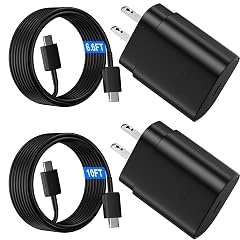 USB C Android Charger Fast Charging Cord Super Fast Phone Chargers 10FT 6 6FT C to C Type