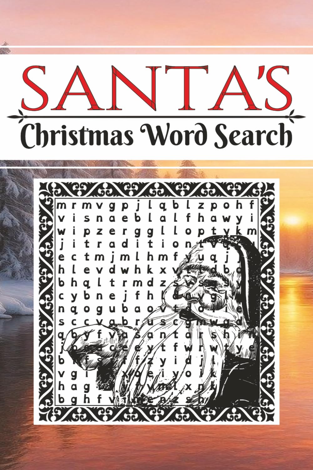Santa's Christmas Word Search: A Magical Christmas Stocking Stuffer Word Search For Kids - Vol. 3