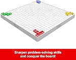 Mattel Games Blokus Strategy game for children and families with parts accessible to colorblind people and a single rule