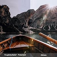 Vista 5 de ToughAsNails 3 pares de lentes de repuesto polarizadas para Oakley Turbine OO9263 Pack-BSI2