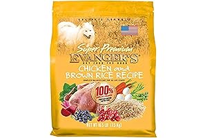 Evenger's Super Premium Chicken with Brown Rice Dry Dog Food