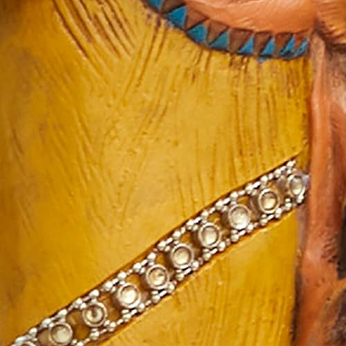 Miniatura 9 de Deco 79 Polystone People - Escultura africana hecha a mano con jarras de agua y detalles de joyas, juego de 2 6 pulgadas de ancho, 24 pulgadas de