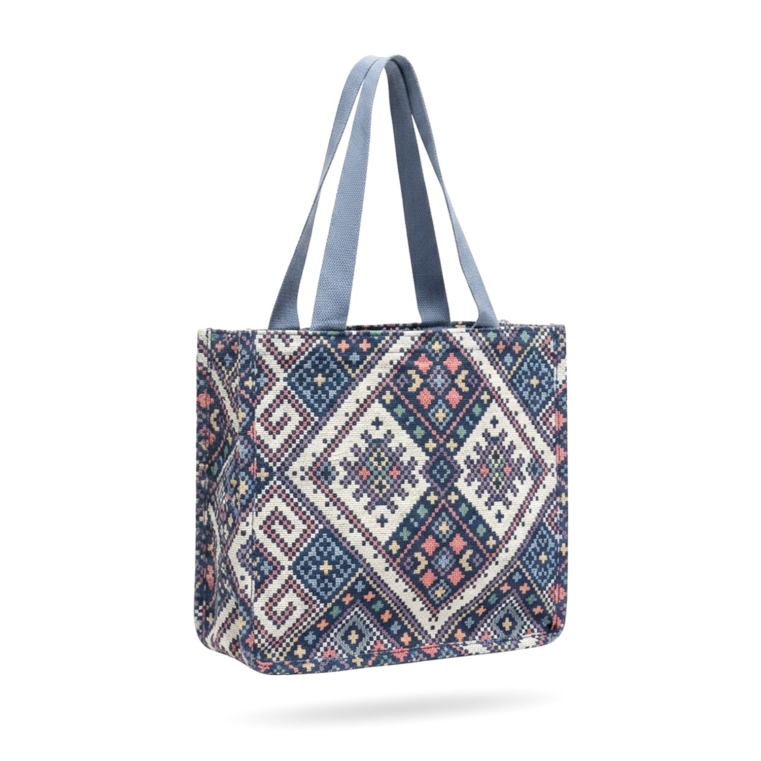 Tote for Women Reusable Shopping & Travel Bag Geometric Print Shoulder Handbag Lightweight Daily Carry Bag-image-21