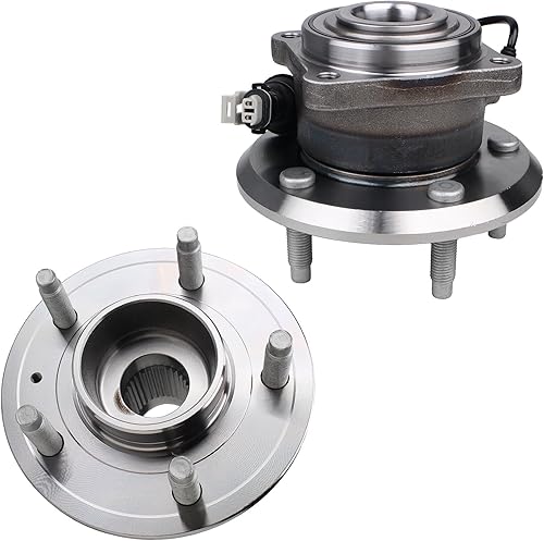 Miniatura 9 de Autoround 512358 Cojinete de rueda trasera y conjunto de cubo para Chevy Equinox y Pontiac Torrent y Suzuki XL 2007-2009, Saturn Vue 2008-2010,