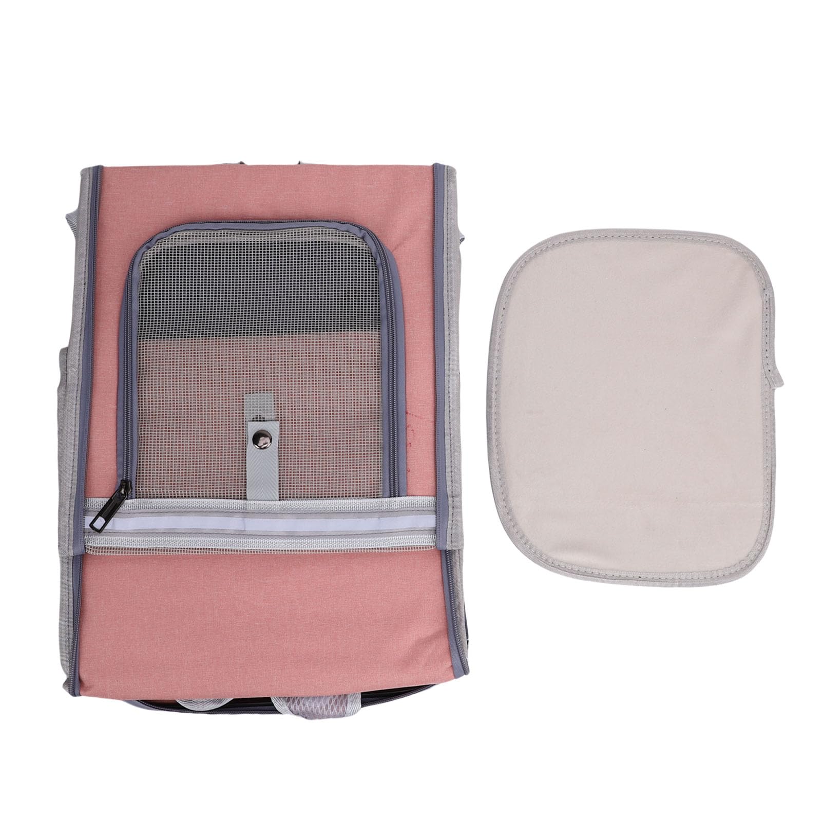 Plecak Mavaol Pet Carrier Oddychający, składany, lekki, wielofunkcyjny plecak dla szczeniąt do podróży (Pink)