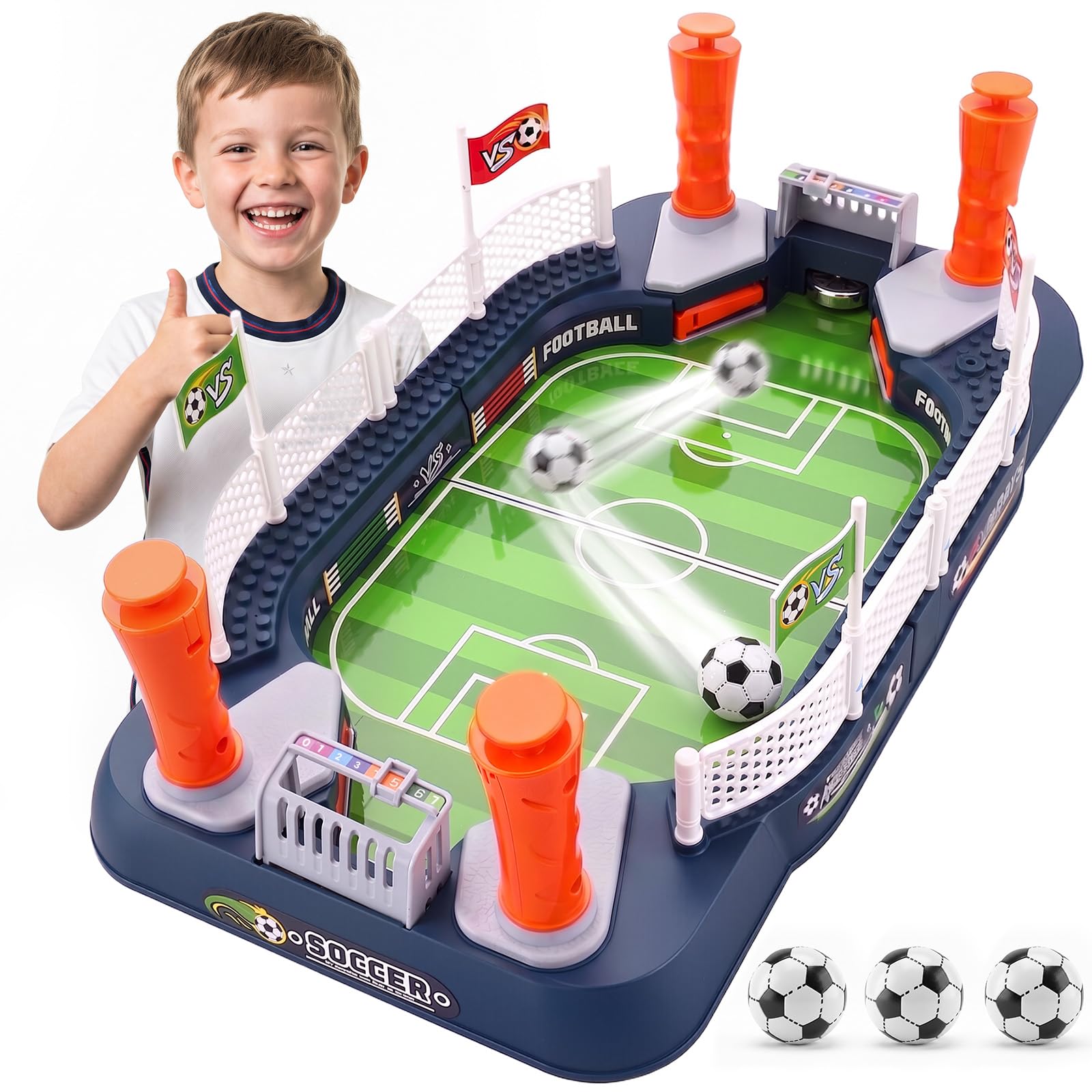 Football Gifts for Boys – Mini Foosball Table Soccer Board Game