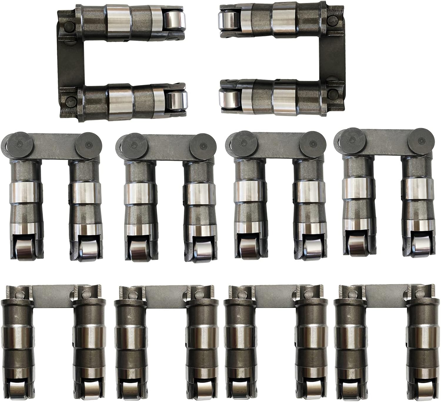 8 Pair Retro fit Hydraulic Roller Lifters Replacement for GM Chevy