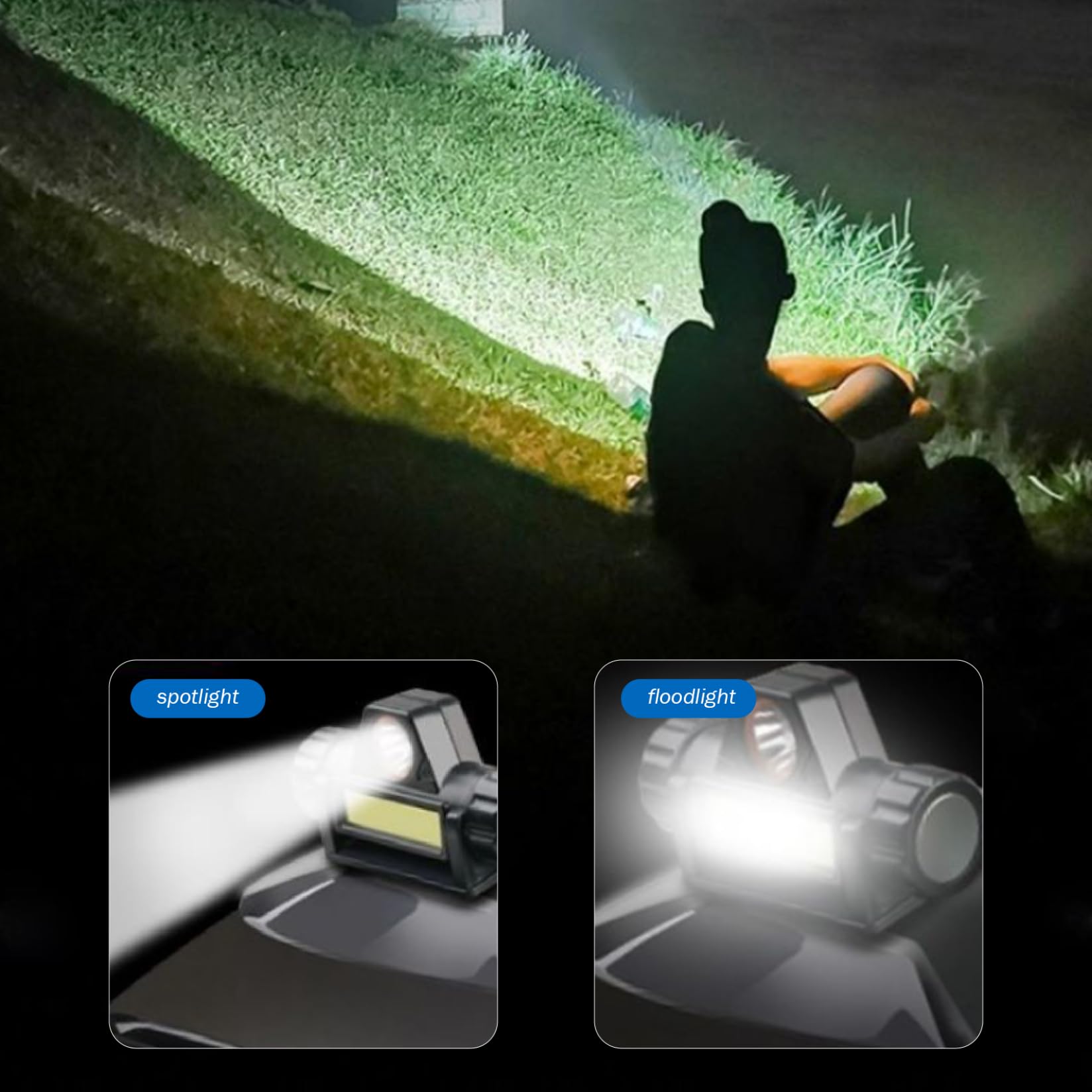 YESWELDER Casco per Saldatura True Color, Maschera per Saldatura Oscuramento Automatico Blocco della Luce Blu, Casco Saldatore 4/9-13 ampia schermatura per ARC MIG TIG