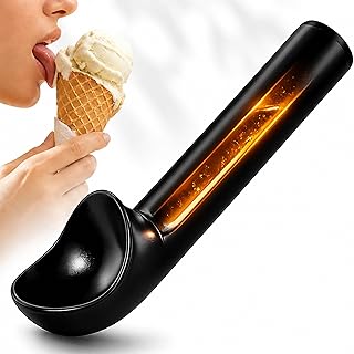 Eisportionierer Eislöffel Portionierer Eiskugelportionierer Eis Ice Cream Scoop Icecream Eiskelle Eiskugel Löffel Eiscreme Eisdipper Dipper Keksteig Portionierer Schaufel Kugelformer wärmeleitend 1/20