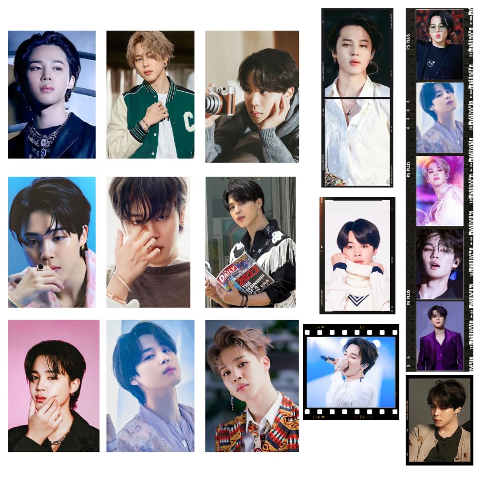 BTS ジミン jimin Armyブース透明トレカ　2枚 セット BTS Photocard and Flim Strip (Camera Roll Photocard) Individual