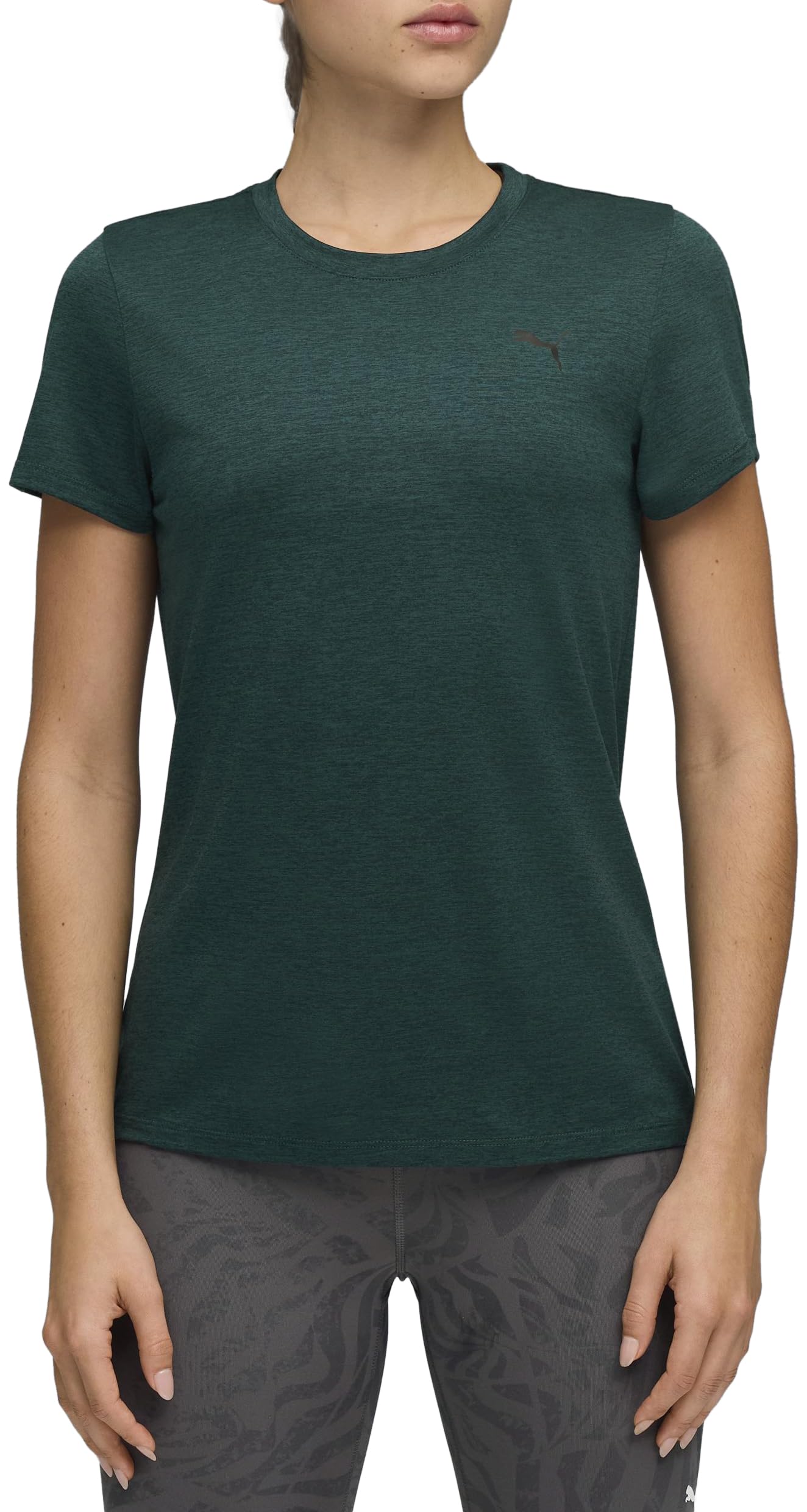 PUMA W TAD Essential Heather Tee