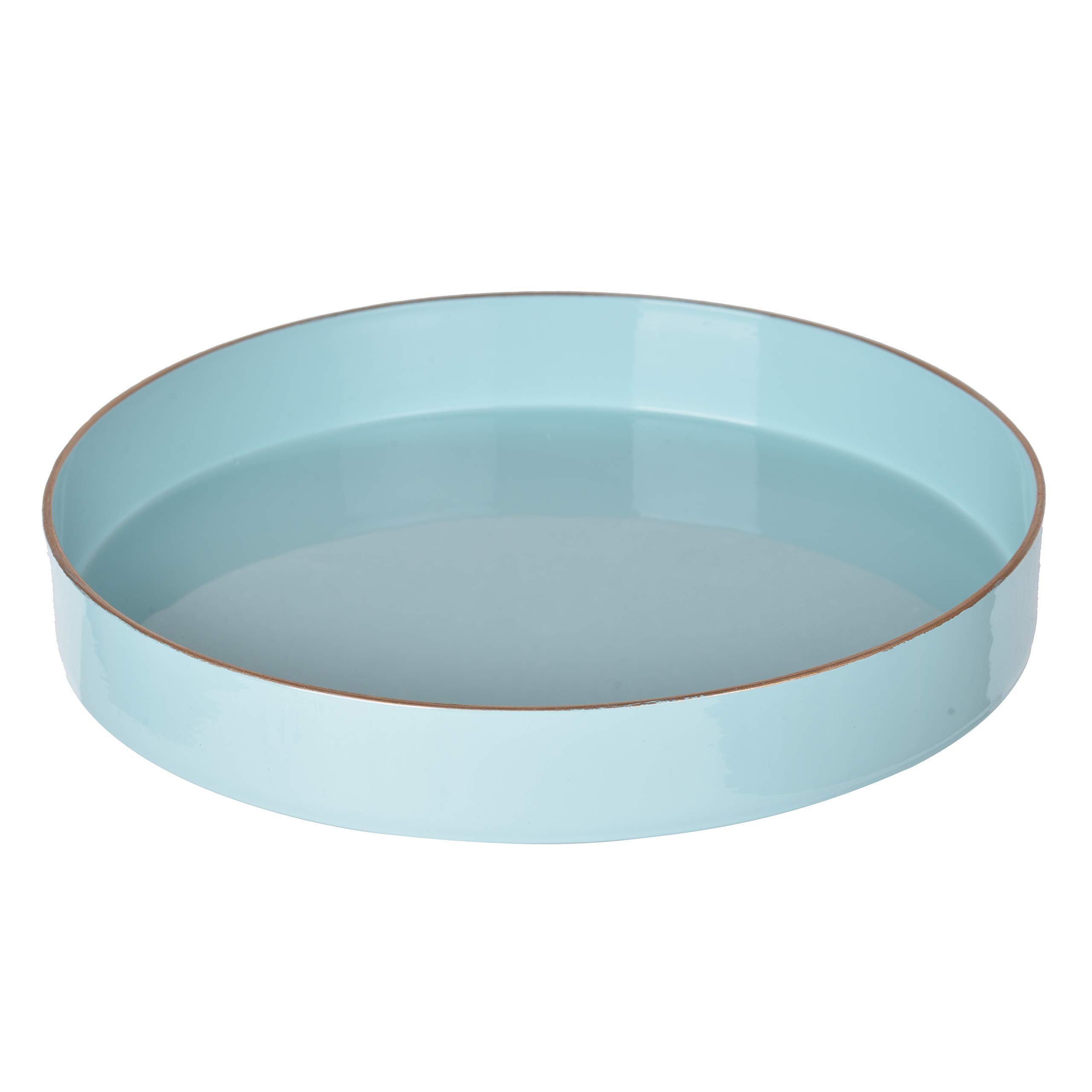 置物 mimosa Amazon.com: R 16 Home 42537-TURQ Blue Mimosa Round Tray