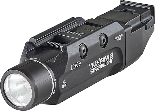 Miniatura 8 de Streamlight - Sistema de iluminación táctica compacta montada en riel y llaves de localización, interruptor de tapón trasero