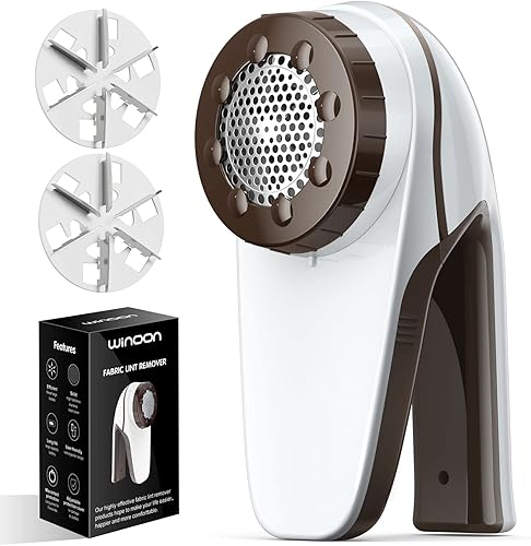 winoon Afeitadora de tela, removedor de pelusa recargable, desfuzzer para quitar pelusas, píldoras, pelusas, bobbles para ropa, suéter, medias,